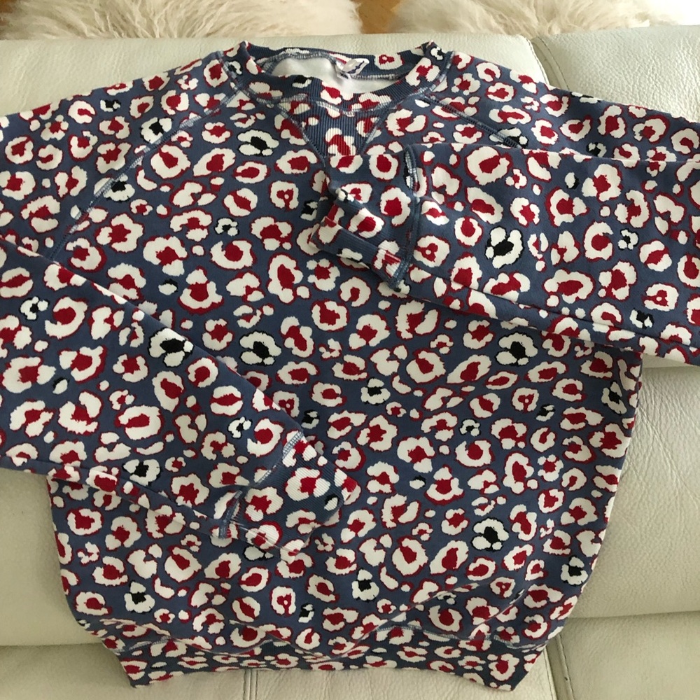 Adam Selman leopard print sweatshirt. New without tags.